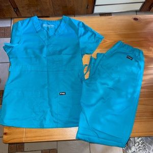 Greys Anatomy scrub set. Top - S Bottoms - S $30 for both